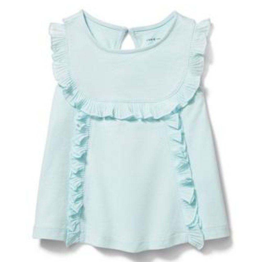 Janie and Jack Chiffon Trim Top, 3 - NWT -
